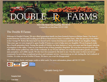 Tablet Screenshot of double-r-farms.net
